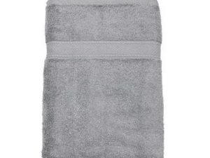 Drap de douche gris souris