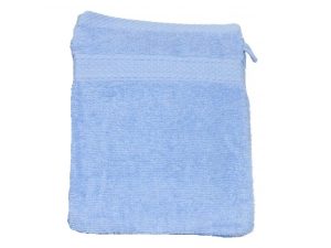 Gant de Toilette Bleu