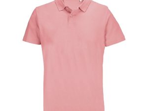 Polo unisexe rose bonbon
