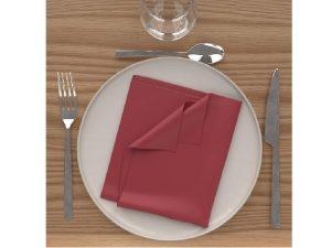 Serviette Rouge suppl.