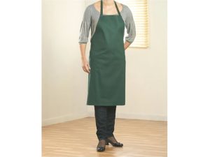 Tablier de cuisine vert bouteille