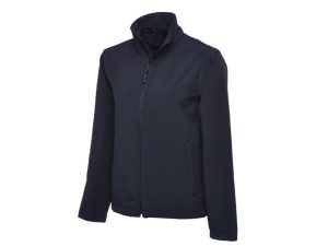 Veste soft shell unisexe bleu marine